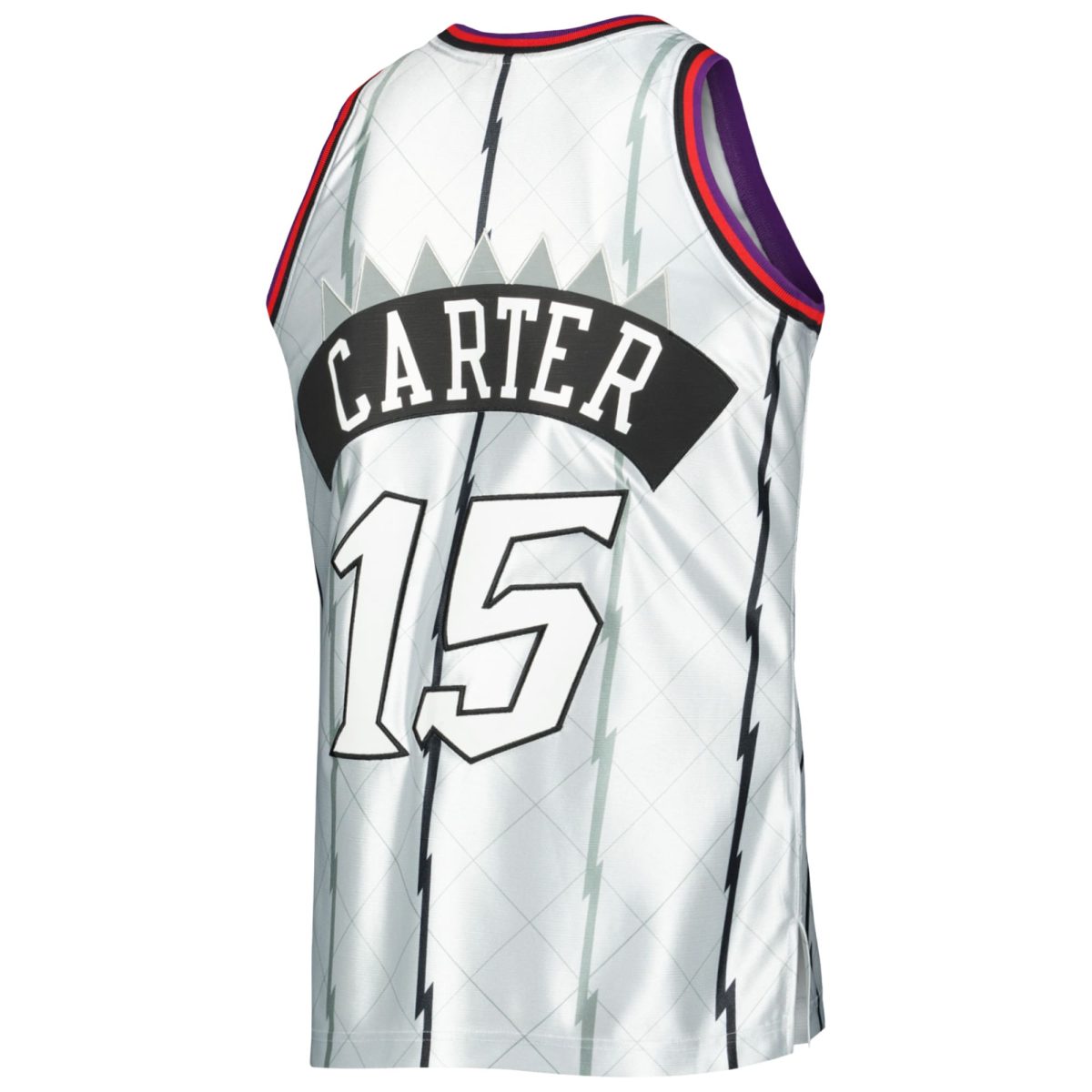 NBA men8217s toronto raptors vince carter mitchell amp ness platinum 199899 hardwood classics 75th anniversary swingman jersey Collection - Official Jerseys & Hats | NBA Store