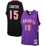 NBA men8217s toronto raptors vince carter mitchell amp ness purple 199900 hardwood classics swingman jersey Collection - Official Jerseys & Hats | NBA Store
