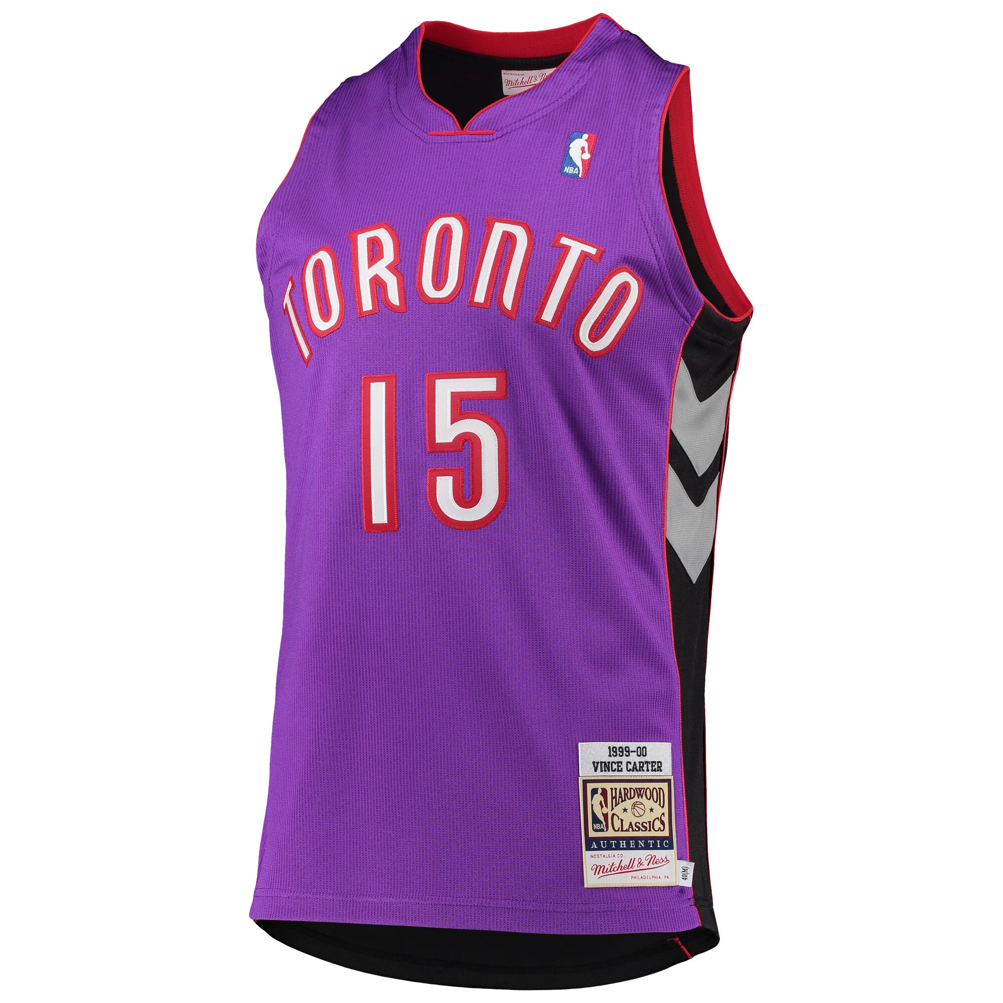 NBA men8217s toronto raptors vince carter mitchell amp ness purple 19992000 hardwood classics authentic jersey Collection - Official Jerseys & Hats | NBA Store
