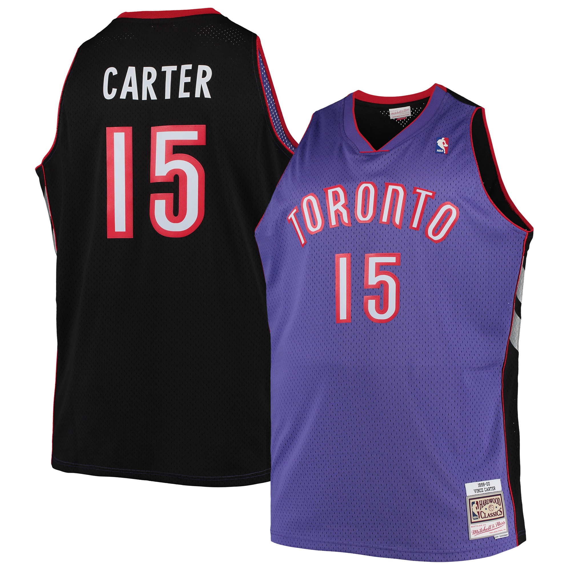 NBA men8217s toronto raptors vince carter mitchell amp ness purple big amp tall 199900 hardwood classics swingman jersey Collection - Official Jerseys & Hats | NBA Store