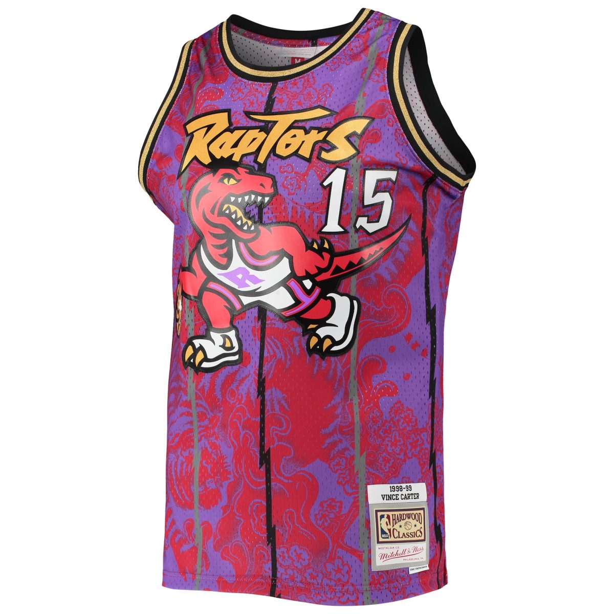 NBA men8217s toronto raptors vince carter mitchell amp ness purple hardwood classics 199899 lunar new year swingman jersey Collection - Official Jerseys & Hats | NBA Store