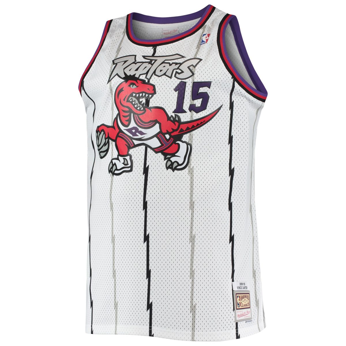 NBA men8217s toronto raptors vince carter mitchell amp ness white 199899 big amp tall hardwood classics swingman jersey Collection - Official Jerseys & Hats | NBA Store