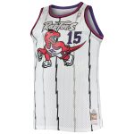 NBA men8217s toronto raptors vince carter mitchell amp ness white 199899 big amp tall hardwood classics swingman jersey Collection - Official Jerseys & Hats | NBA Store