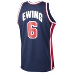 NBA men8217s usa basketball patrick ewing mitchell amp ness navy 1992 dream team authentic jersey Collection - Official Jerseys & Hats | NBA Store