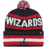 NBA men8217s washington wizards 821747 navy bering cuffed knit hat with pom Collection - Official Jerseys & Hats | NBA Store