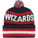 NBA men8217s washington wizards 821747 navy bering cuffed knit hat with pom Collection - Official Jerseys & Hats | NBA Store