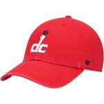 NBA men8217s washington wizards 821747 red team clean up adjustable hat Collection - Official Jerseys & Hats | NBA Store