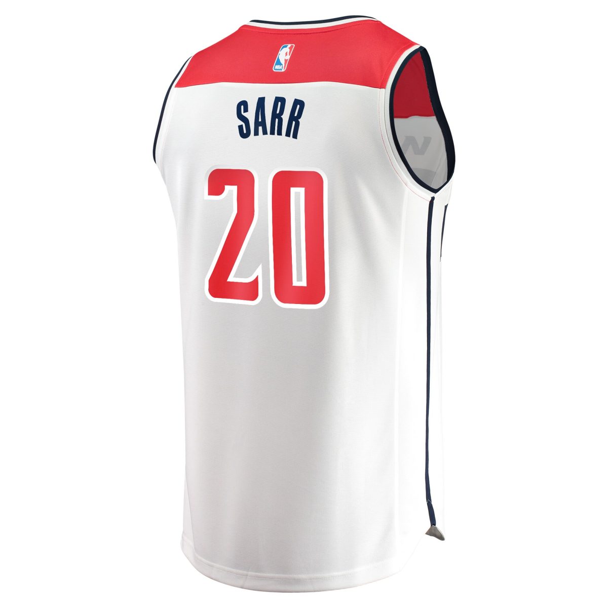 NBA men8217s washington wizards alexandre sarr fanatics white fast break replica player jersey – association edition Collection - Official Jerseys & Hats | NBA Store