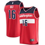 NBA men8217s washington wizards anthony gill fanatics red fast break replica jersey – icon edition Collection - Official Jerseys & Hats | NBA Store