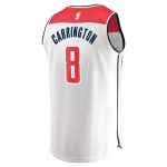 NBA men8217s washington wizards carlton carrington fanatics white fast break replica player jersey – association edition Collection - Official Jerseys & Hats | NBA Store