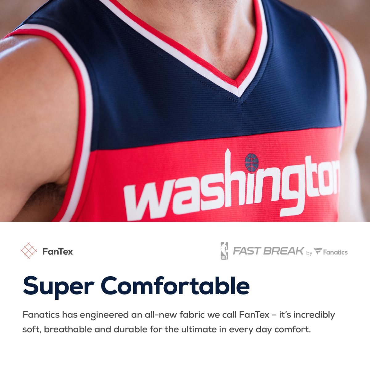 NBA men8217s washington wizards fanatics red fast break custom replica jersey – icon edition Collection - Official Jerseys & Hats | NBA Store