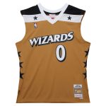NBA men8217s washington wizards gilbert arenas mitchell amp ness gold 200607 hardwood classics swingman jersey Collection - Official Jerseys & Hats | NBA Store