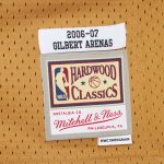 NBA men8217s washington wizards gilbert arenas mitchell amp ness gold 200607 hardwood classics swingman jersey Collection - Official Jerseys & Hats | NBA Store
