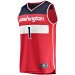 NBA men8217s washington wizards johnny davis fanatics red fast break replica player jersey icon – edition Collection - Official Jerseys & Hats | NBA Store