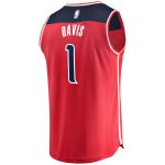 NBA men8217s washington wizards johnny davis fanatics red fast break replica player jersey icon – edition Collection - Official Jerseys & Hats | NBA Store