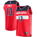 NBA men8217s washington wizards jordan poole fanatics red fast break player jersey – icon edition Collection - Official Jerseys & Hats | NBA Store