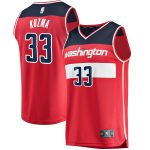 NBA men8217s washington wizards kyle kuzma fanatics red fast break replica jersey – icon edition Collection - Official Jerseys & Hats | NBA Store