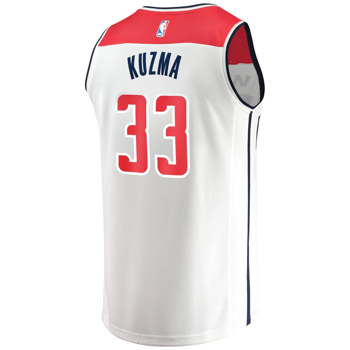 NBA men8217s washington wizards kyle kuzma fanatics white fast break replica jersey – association edition Collection - Official Jerseys & Hats | NBA Store
