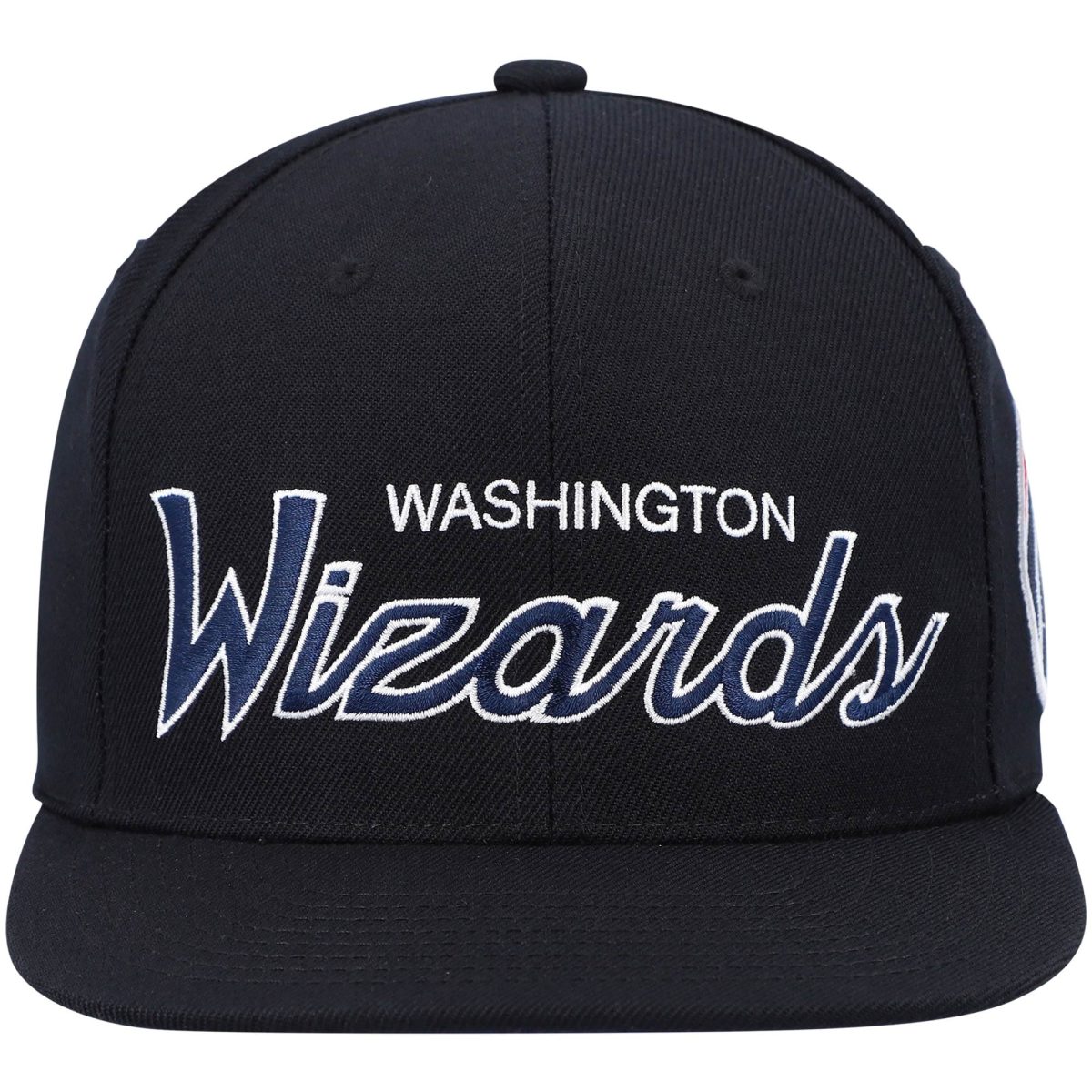 NBA men8217s washington wizards mitchell amp ness black hardwood classics script 2.0 snapback hat Collection - Official Jerseys & Hats | NBA Store