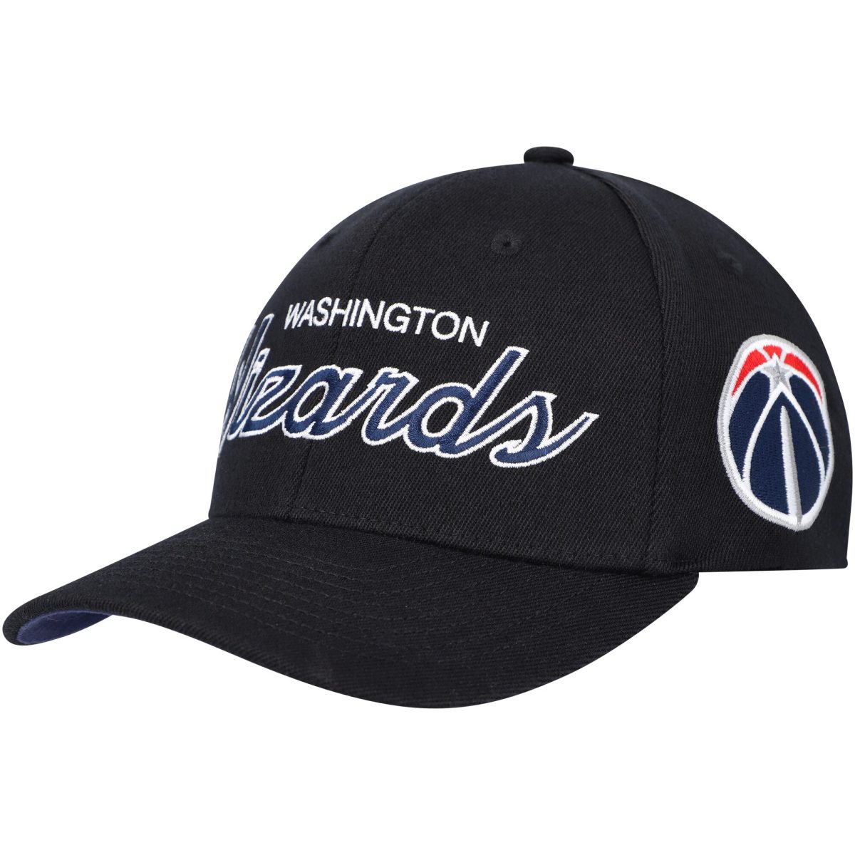 NBA men8217s washington wizards mitchell amp ness black mvp team script 2.0 stretch snapback hat Collection - Official Jerseys & Hats | NBA Store