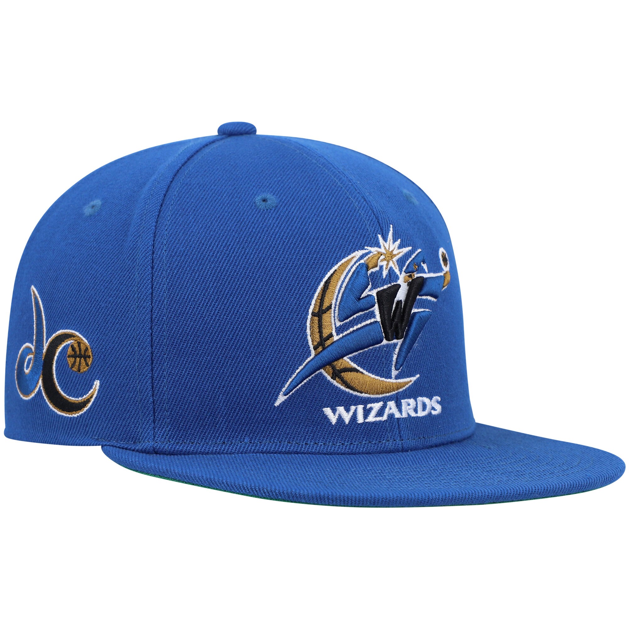 NBA men8217s washington wizards mitchell amp ness blue hardwood classics snapback hat Collection - Official Jerseys & Hats | NBA Store