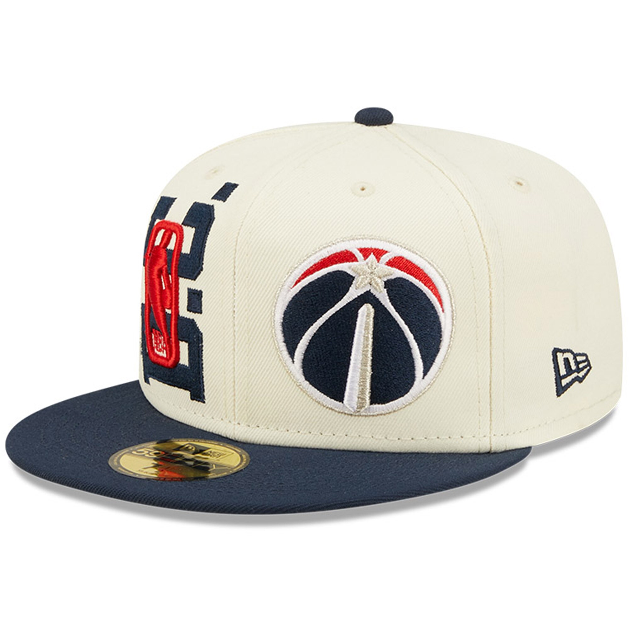 NBA men8217s washington wizards new era creamnavy 2022 nba draft 59fifty fitted hat Collection - Official Jerseys & Hats | NBA Store