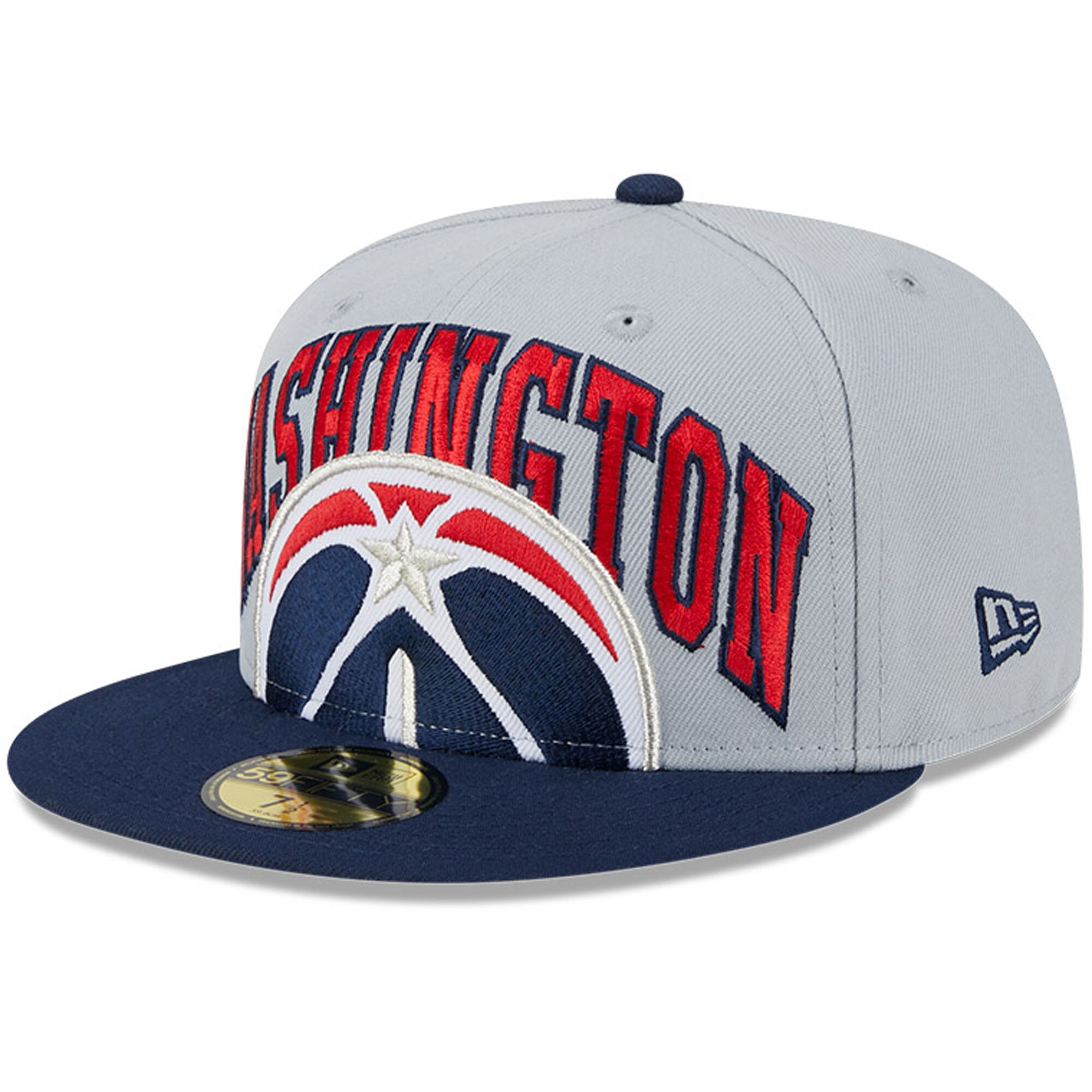 NBA men8217s washington wizards new era graynavy tip-off two-tone 59fifty fitted hat Collection - Official Jerseys & Hats | NBA Store