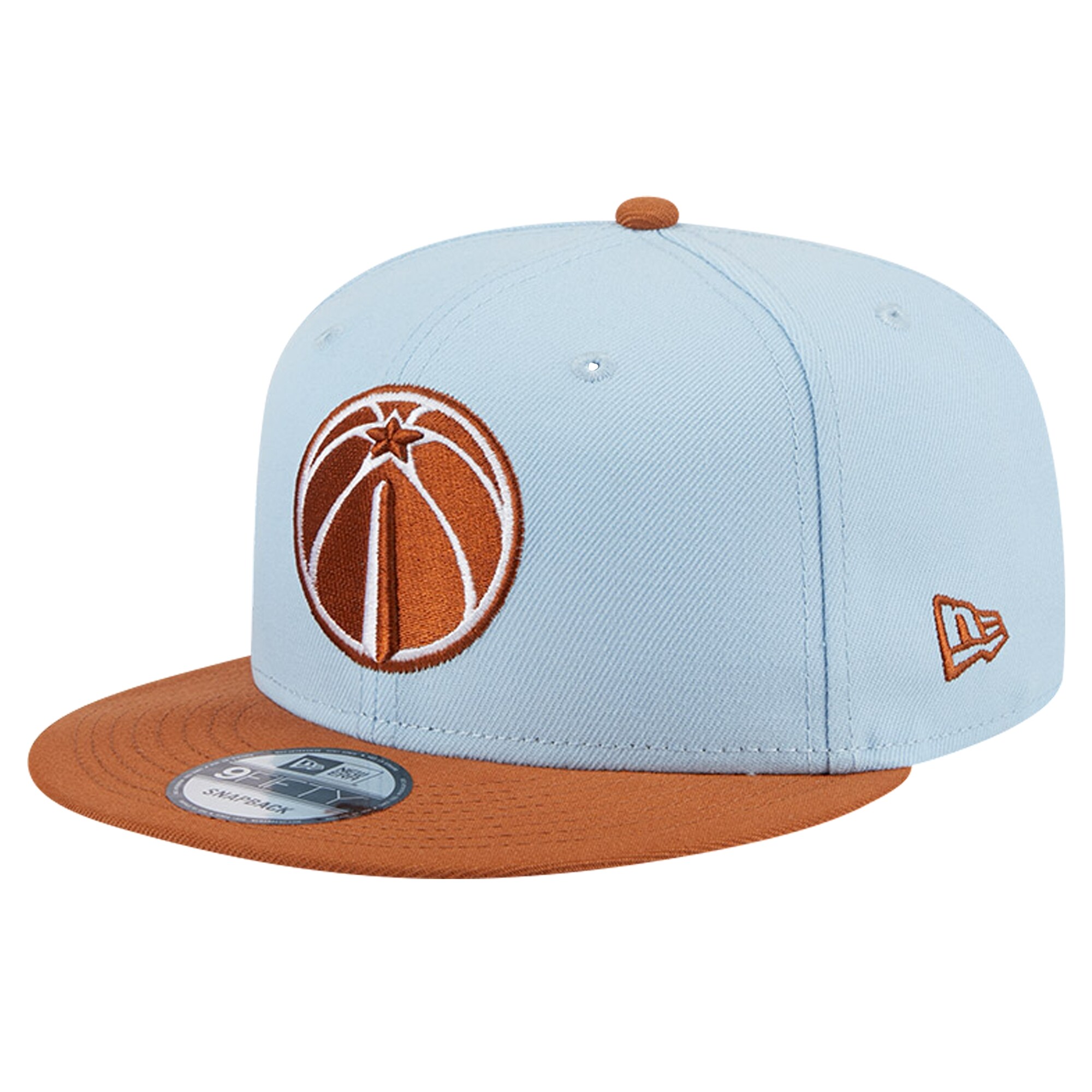 NBA men8217s washington wizards new era light bluebrown 2-tone color pack 9fifty snapback hat Collection - Official Jerseys & Hats | NBA Store