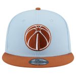 NBA men8217s washington wizards new era light bluebrown 2-tone color pack 9fifty snapback hat Collection - Official Jerseys & Hats | NBA Store