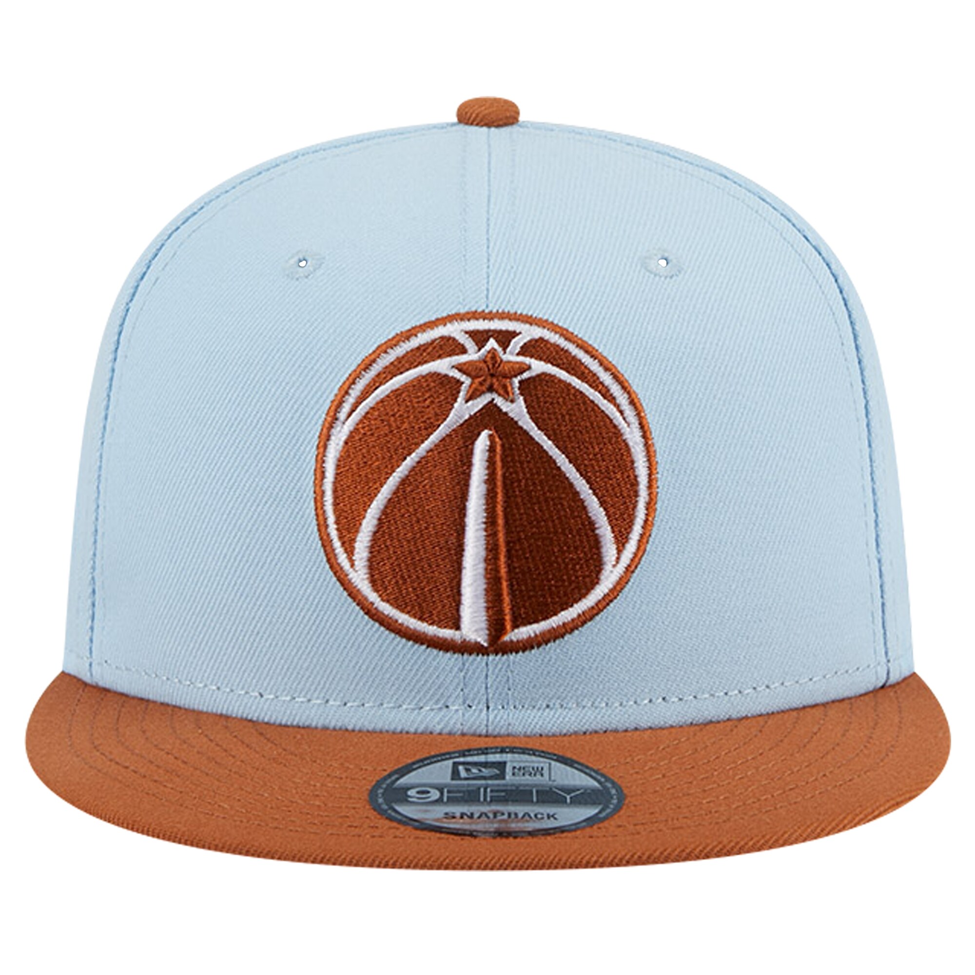 NBA men8217s washington wizards new era light bluebrown 2-tone color pack 9fifty snapback hat Collection - Official Jerseys & Hats | NBA Store
