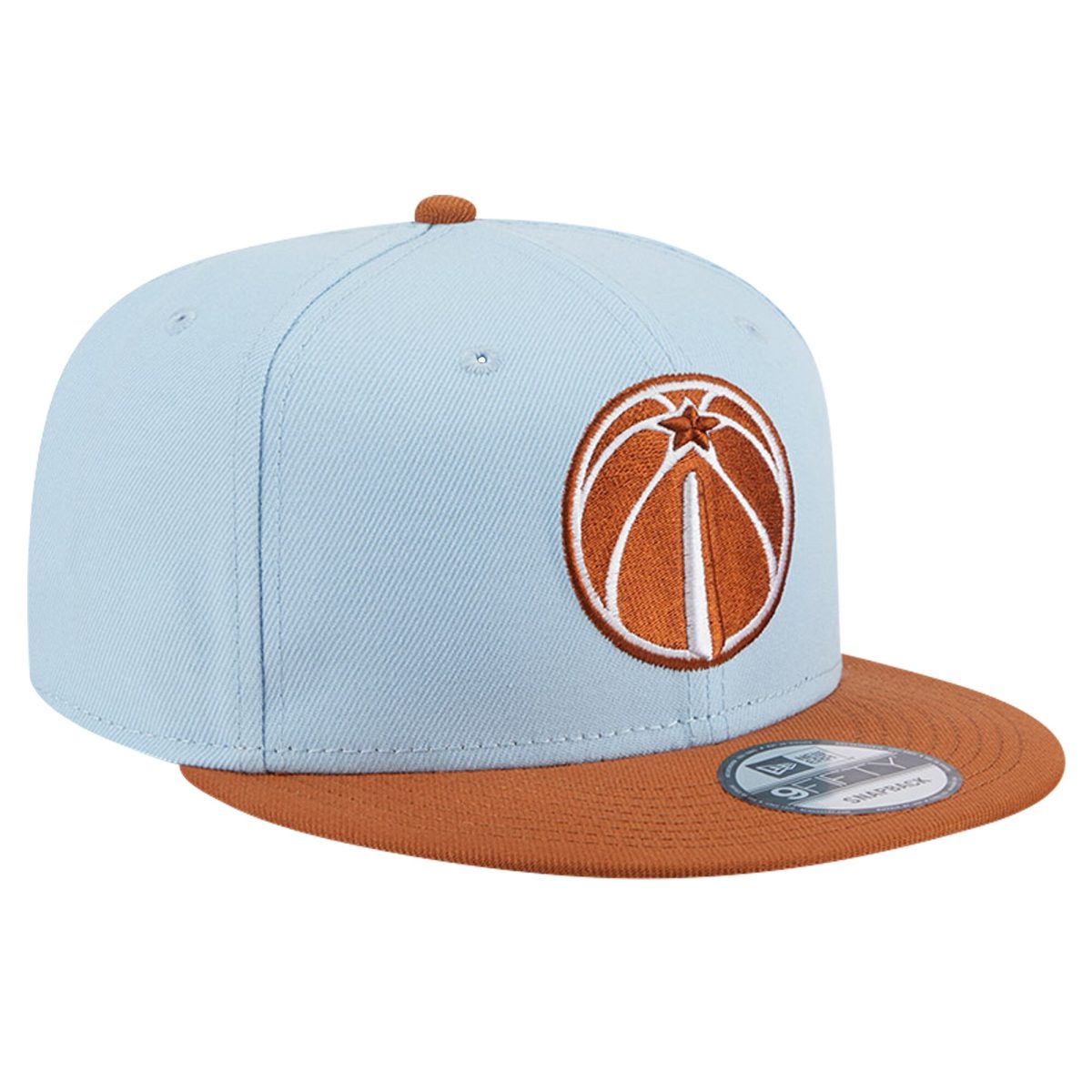 NBA men8217s washington wizards new era light bluebrown 2-tone color pack 9fifty snapback hat Collection - Official Jerseys & Hats | NBA Store