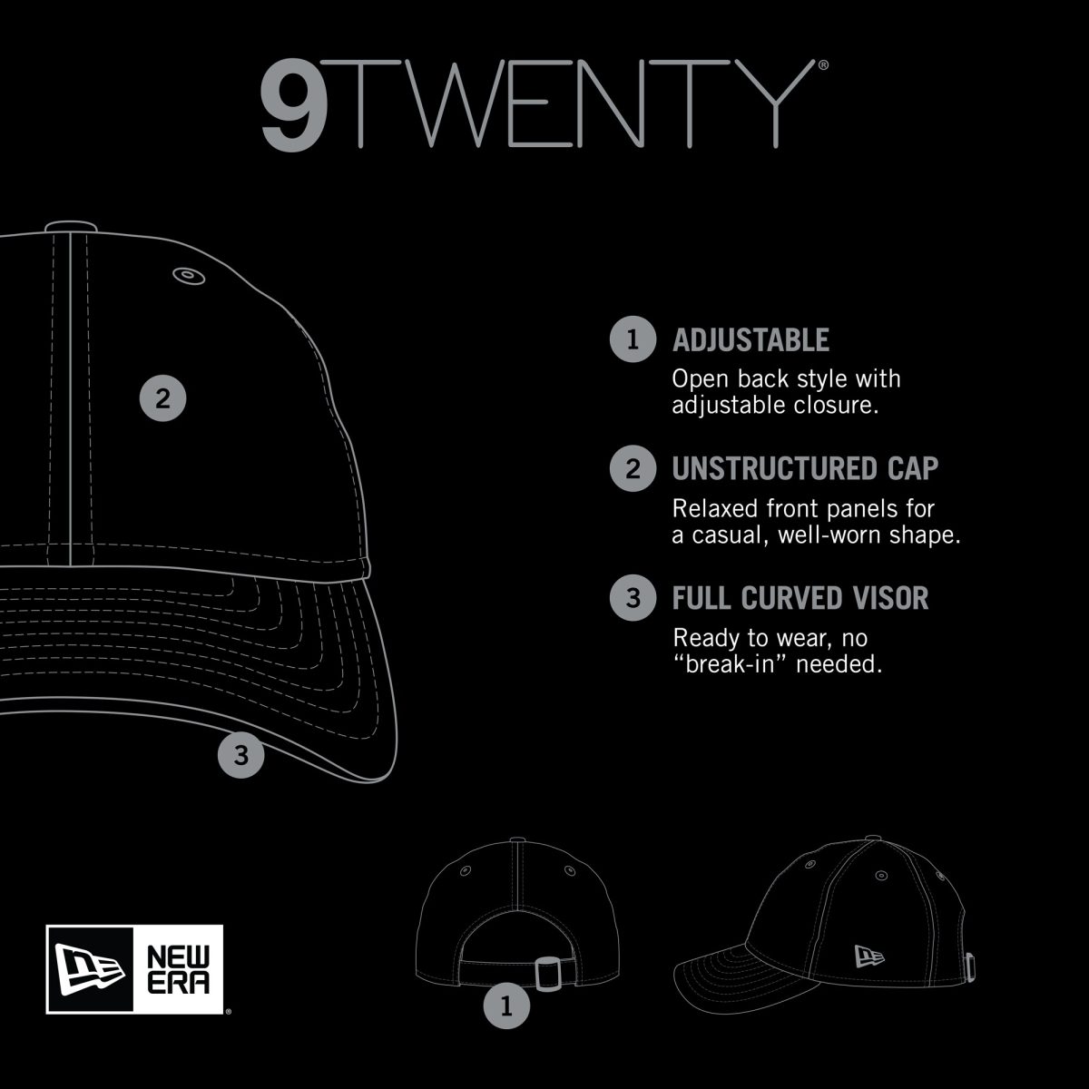 NBA men8217s washington wizards new era navy team 2.0 9twenty adjustable hat Collection - Official Jerseys & Hats | NBA Store