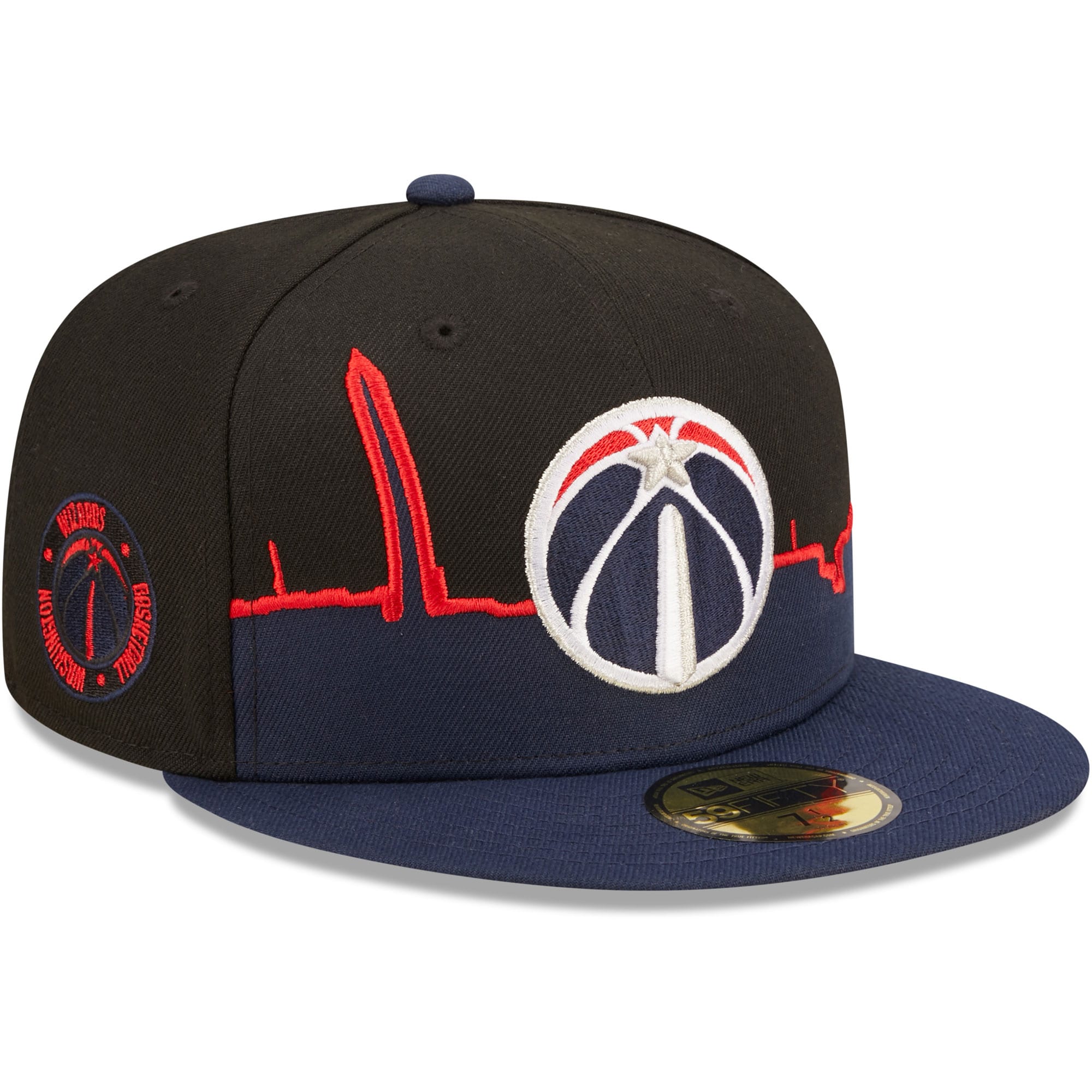 NBA men8217s washington wizards new era navyblack 2022 tip-off 59fifty fitted hat Collection - Official Jerseys & Hats | NBA Store