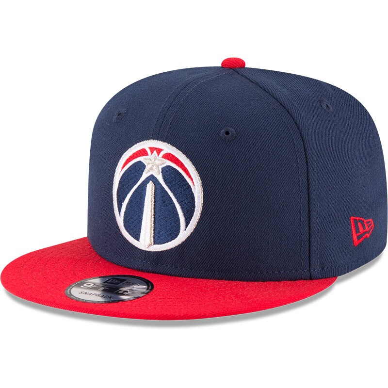 NBA men8217s washington wizards new era navyred 2-tone 9fifty adjustable snapback hat Collection - Official Jerseys & Hats | NBA Store