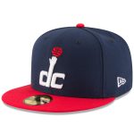 NBA men8217s washington wizards new era navyred official team color 2tone 59fifty fitted hat Collection - Official Jerseys & Hats | NBA Store