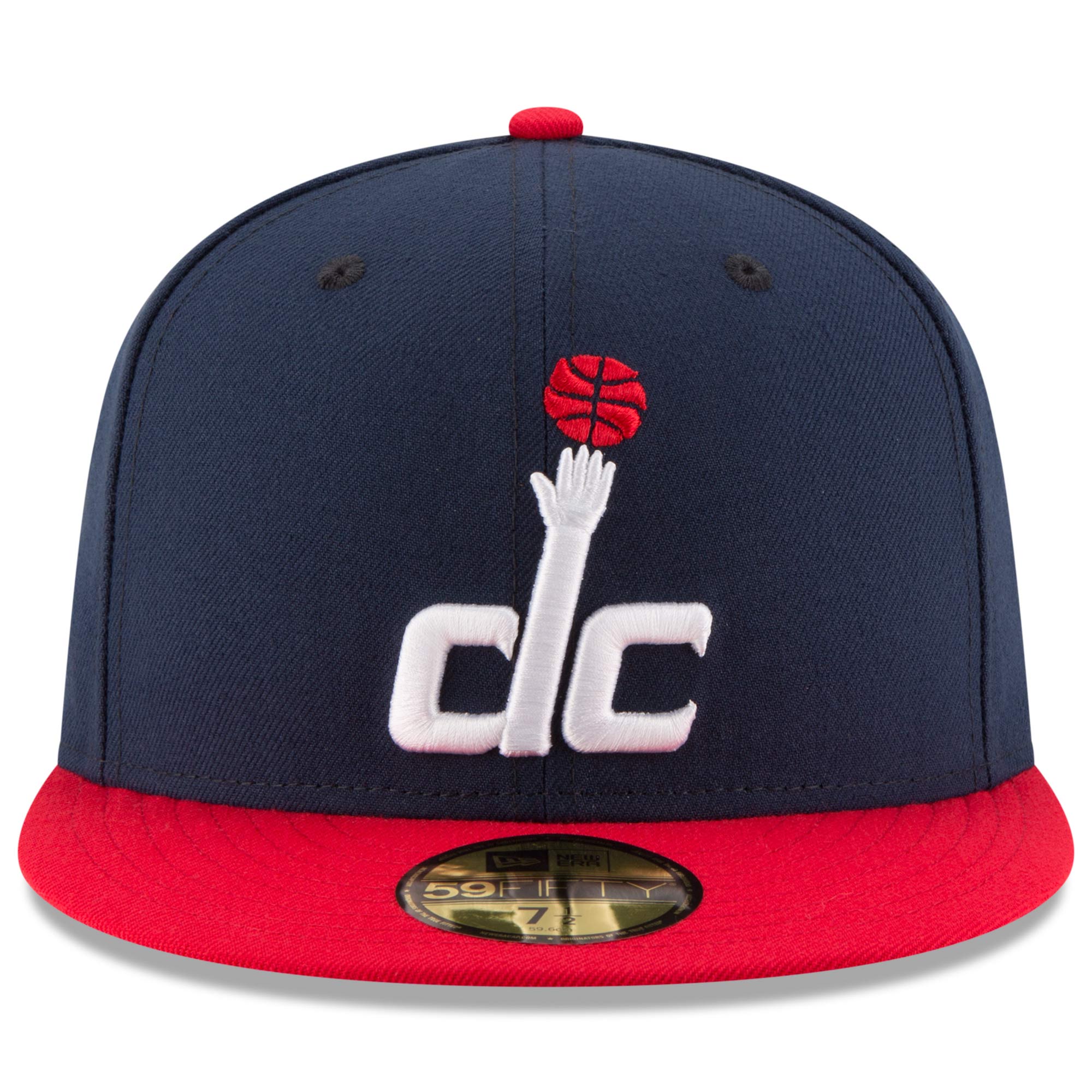 NBA men8217s washington wizards new era navyred official team color 2tone 59fifty fitted hat Collection - Official Jerseys & Hats | NBA Store
