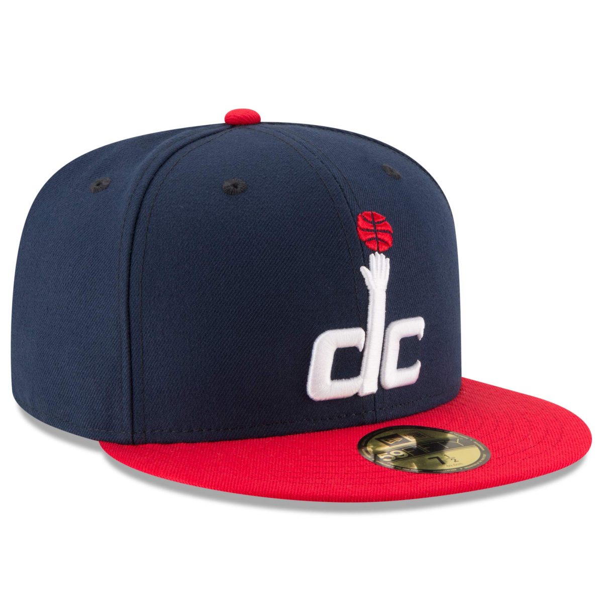 NBA men8217s washington wizards new era navyred official team color 2tone 59fifty fitted hat Collection - Official Jerseys & Hats | NBA Store