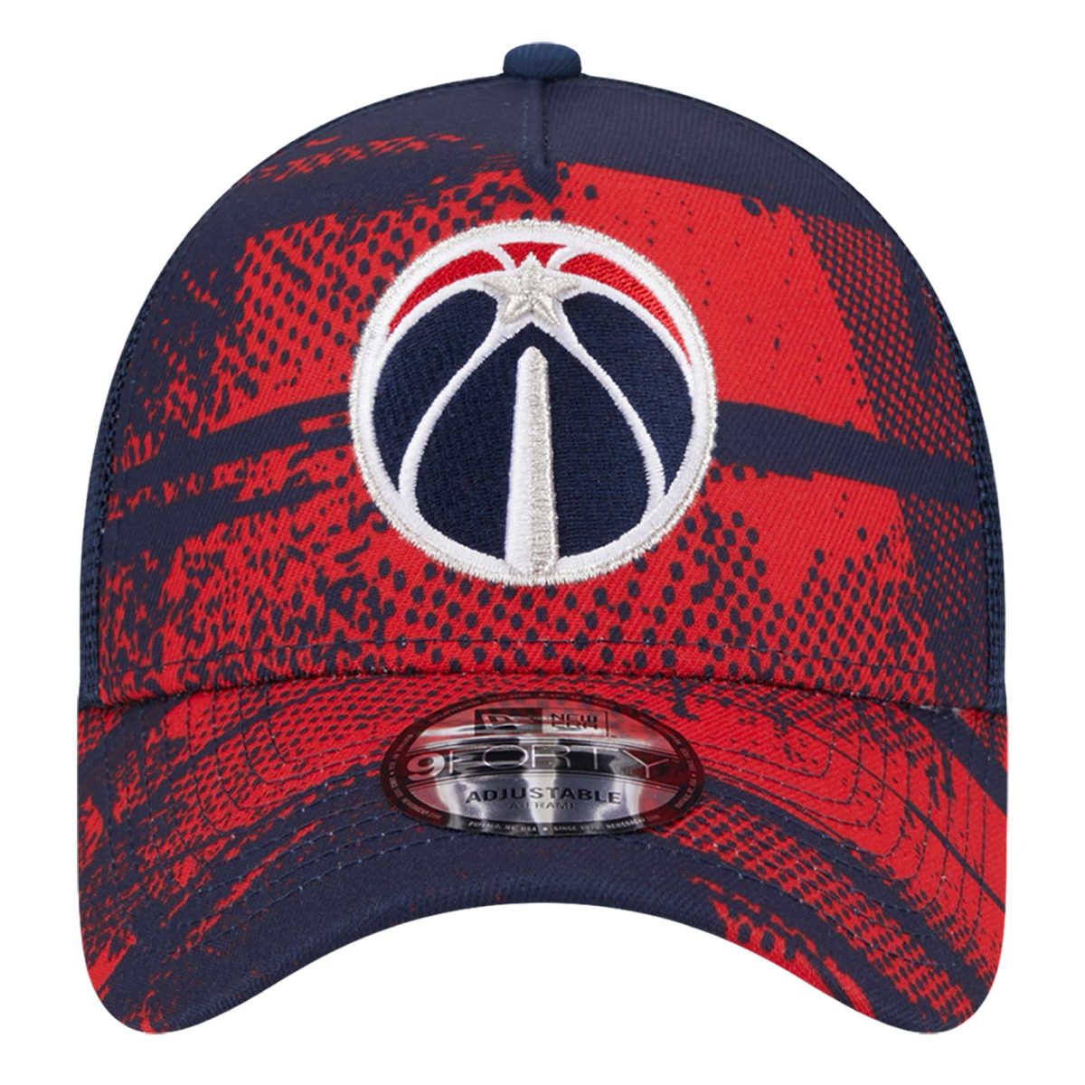 NBA men8217s washington wizards new era navyred tip off a-frame trucker 9forty adjustable hat Collection - Official Jerseys & Hats | NBA Store