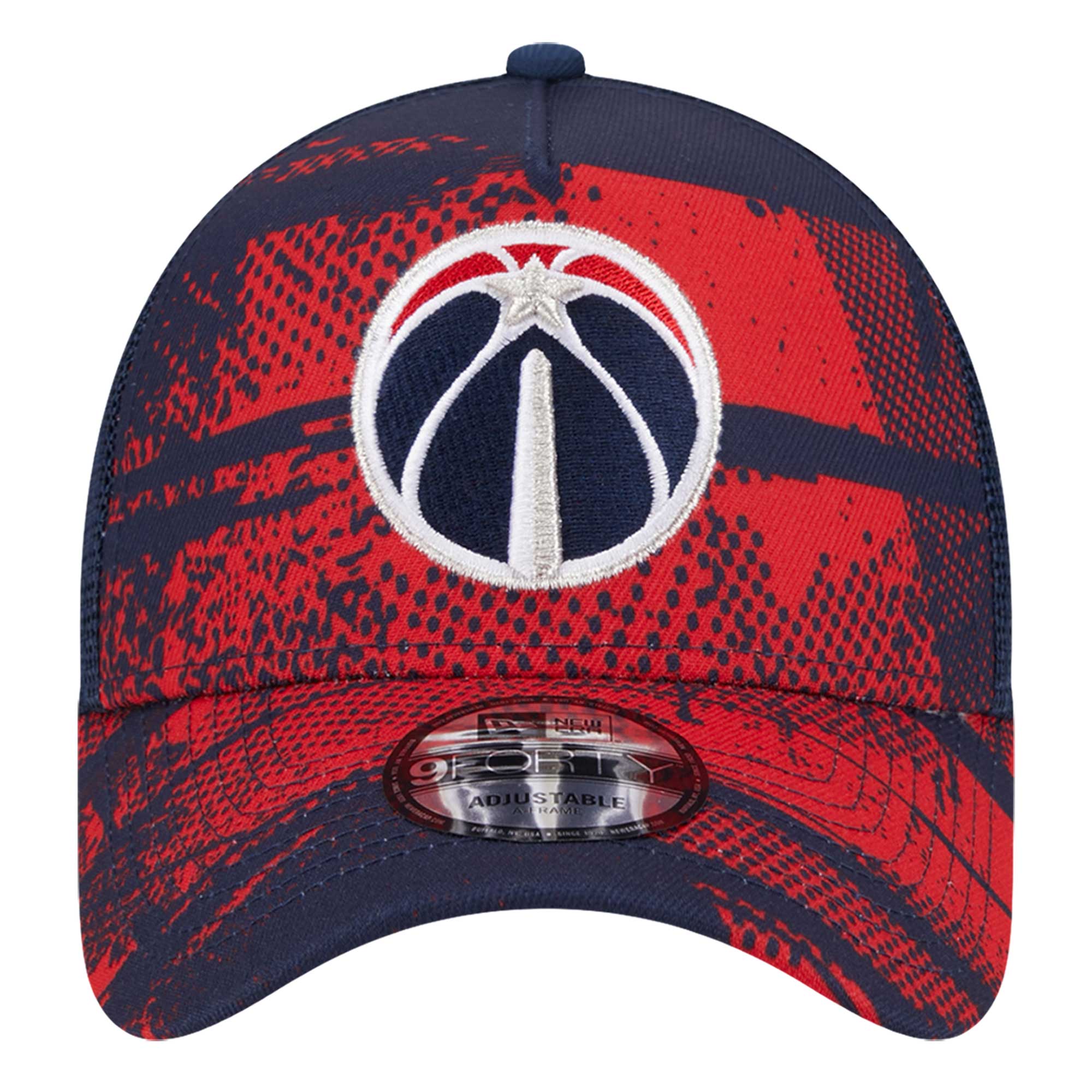 NBA men8217s washington wizards new era navyred tip off a-frame trucker 9forty adjustable hat Collection - Official Jerseys & Hats | NBA Store