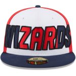 NBA men8217s washington wizards new era whitenavy back half 9fifty fitted hat Collection - Official Jerseys & Hats | NBA Store