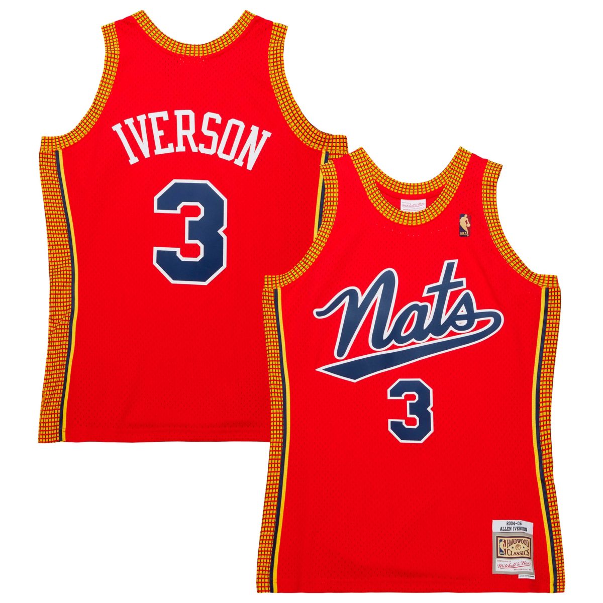 NBA men8217sphiladelphia 76ers mitchell amp ness red 200405 hardwood classics swingman jersey Collection - Official Jerseys & Hats | NBA Store
