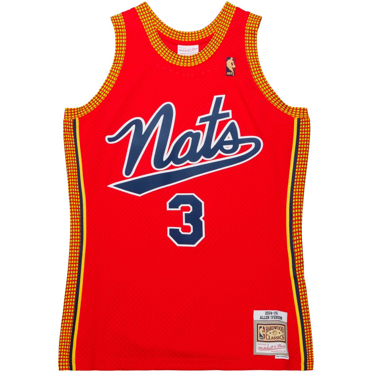 NBA men8217sphiladelphia 76ers mitchell amp ness red 200405 hardwood classics swingman jersey Collection - Official Jerseys & Hats | NBA Store