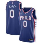 NBA philadelphia 76ers tyrese maxey nike royal swingman jersey icon edition Collection - Official Jerseys & Hats | NBA Store