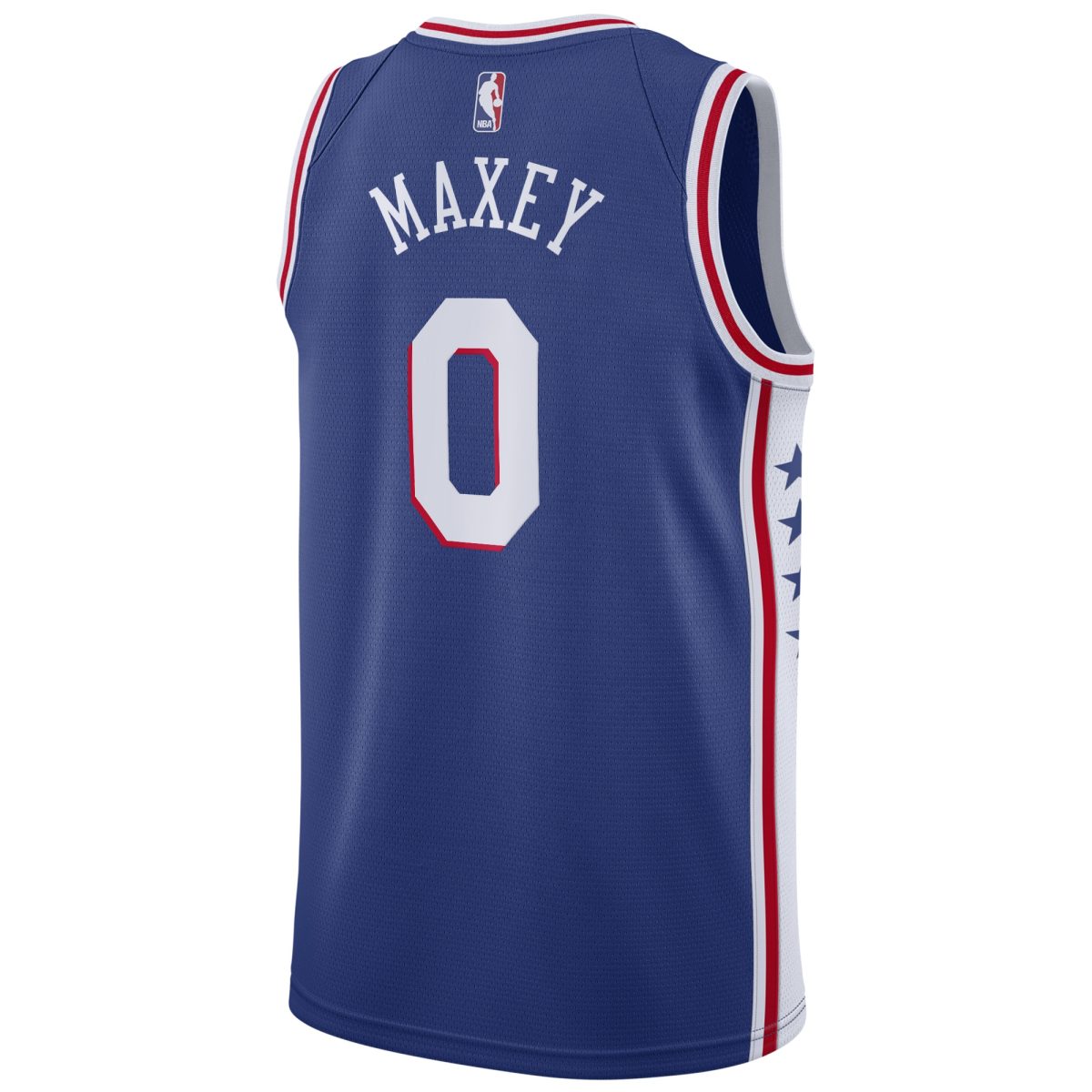 NBA philadelphia 76ers tyrese maxey nike royal swingman jersey icon edition Collection - Official Jerseys & Hats | NBA Store