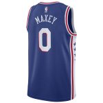 NBA philadelphia 76ers tyrese maxey nike royal swingman jersey icon edition Collection - Official Jerseys & Hats | NBA Store