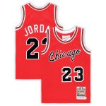 NBA preschool chicago bulls michael jordan mitchell amp ness red hardwood classics 198485 authentic swingman jersey Collection - Official Jerseys & Hats | NBA Store