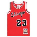 NBA preschool chicago bulls michael jordan mitchell amp ness red hardwood classics 198485 authentic swingman jersey Collection - Official Jerseys & Hats | NBA Store