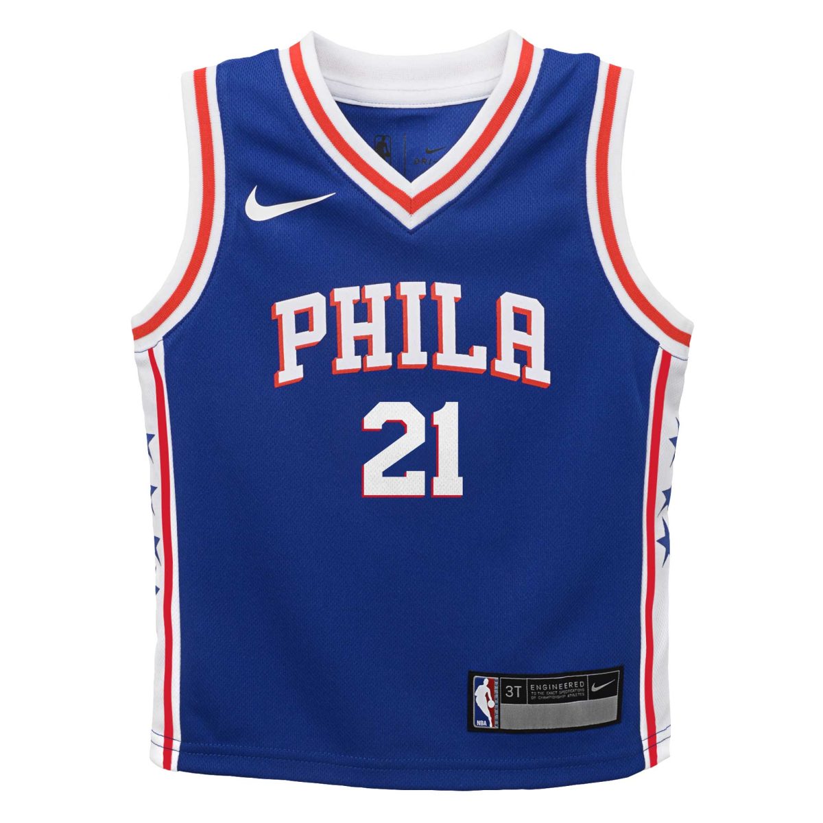 NBA preschool philadelphia 76ers joel embiid nike royal swingman player jersey – icon edition Collection - Official Jerseys & Hats | NBA Store