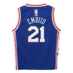 NBA preschool philadelphia 76ers joel embiid nike royal swingman player jersey – icon edition Collection - Official Jerseys & Hats | NBA Store