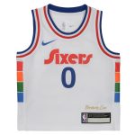 NBA toddler philadelphia 76ers tyrese maxey nike white 202425 swingman player jersey – city edition Collection - Official Jerseys & Hats | NBA Store